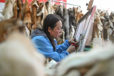 影像非遺 | 纖毛為筆繪傳承