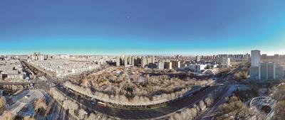 極目遠眺“包頭藍”