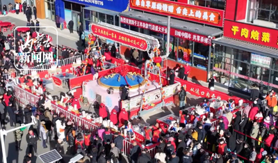 四子王旗巨型銅鍋 熬煮8000斤羊雜供游客免費吃