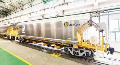 包頭造鐵路車輛即將發(fā)運澳大利亞