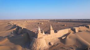 居延遺址：河西走廊和草原絲路上的文明津?渡