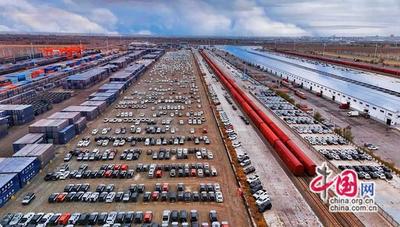 9882列！霍爾果斯口岸中歐班列再創(chuàng)新高
