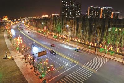 城市夜景璀璨迷人