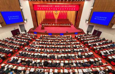 自治區(qū)政協(xié)十三屆四次會議舉行第二次全體會議 張延昆出席