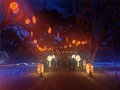 喀喇沁旗王爺府燈會打造沉浸式新春文旅盛宴
