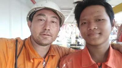 通遼人在印尼：漂在海上想草原