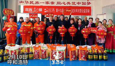 歡歡喜喜過大年大型公益活動走進公主府社區(qū)