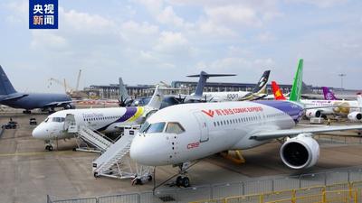 C919、C909聯(lián)袂亮相新加坡航展