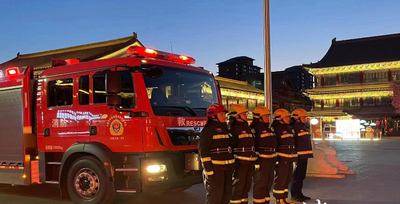 （春節(jié)我在崗）一家不圓萬家圓！馮泓玉連續(xù)4年堅守消防一線護新春