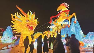 浓浓年味充盈 处处欢欣同庆