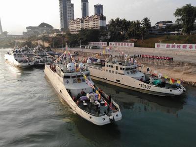 第162次中老緬泰湄公河聯(lián)合巡邏執(zhí)法行動啟動