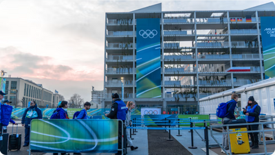 冬奧村迎來首批中國運動員入駐 冬奧征程即將開啟