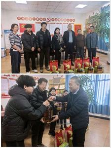 中國人壽巴彥淖爾分公司給包聯(lián)社區(qū)困難家庭及殘疾居民送去關(guān)懷與問候