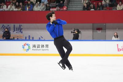 戴大衛(wèi)、金書賢分獲全國花滑冠軍賽單人滑冠軍