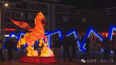 美出圈！元宵花燈刷屏口岸夜色