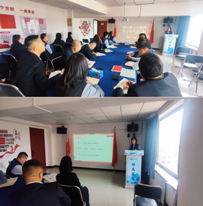 瑞眾保險內(nèi)蒙古分公司包頭黨支部召開2026年一季度專題黨課