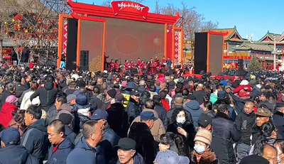 正月十五元宵節(jié)大召?gòu)V場(chǎng)太熱鬧了