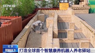 40余款智能“保姆”上線！北京打造全球首個(gè)智慧康養(yǎng)機(jī)器人養(yǎng)老驛站