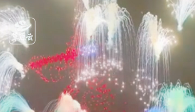 康巴什煙花秀的頂級(jí)浪漫!