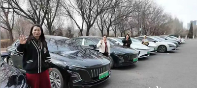 内蒙古首支女性网约车示范车队在包头成立