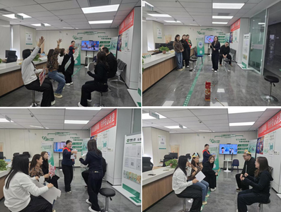 中國人壽財險呼和浩特中心支公司在網點組織“3·15”金融知識答題闖關娛教活動