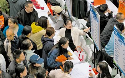 商場里開啟就業(yè)直通車