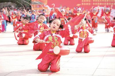 千人共舞鬧元宵