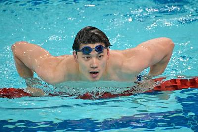 中國游泳公開賽：汪順亮相奪銀 于子迪三金收官