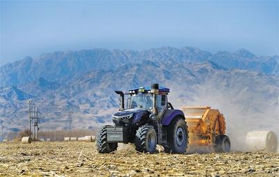 殘膜回收助春耕