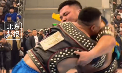 第七屆國(guó)際蒙古搏克金腰帶爭(zhēng)霸賽 呼倫貝爾圖日薩楚拉斬獲冠軍