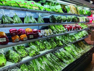 烏蘭察布：鮮菜量足價穩(wěn) 市民春日嘗鮮選擇多