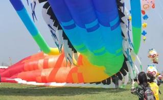 濰坊國際風箏會場，萬物皆可飛上天！
