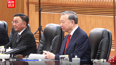 獨家視頻丨習近平同蘇林會談：愿同越方秉持初心 賡續(xù)友誼 團結協(xié)作 相互支持