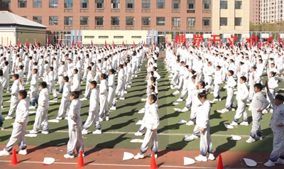 濱河路小學春季運動會超燃開幕