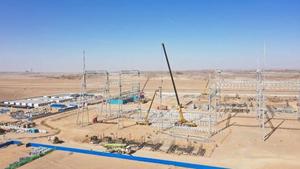 抢抓春季黄金施工期！阿风500千伏输变电工程全速推进中