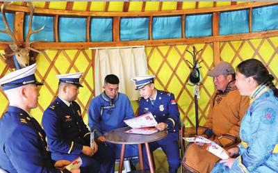 把防火課“搬”進牧民家