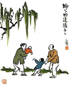 用畫筆講故事——豐子愷漫畫的故事元素探析