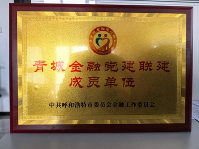 中國人壽財險呼和浩特中心支公司成功申報成為青城金融黨建聯(lián)建成員單位