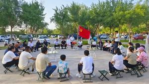 面对面，暖到心！额济纳旗这个“书记茶摊”好热闹