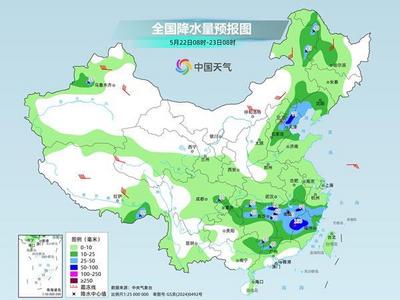 今明江南等地有暴雨大暴雨 南方氣溫將持續(xù)偏高