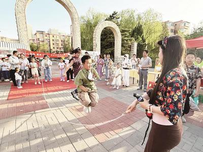 社區(qū)文明集市火熱開啟