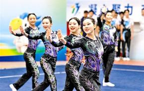 高校健兒賽場競技
