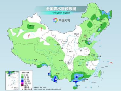 “美莎克”残余环流深入内陆 南北方高温发展局地可达39℃