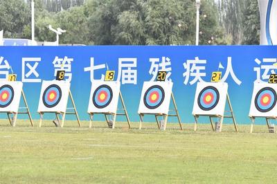 聋人射箭首次亮相内蒙古自治区残运赛场