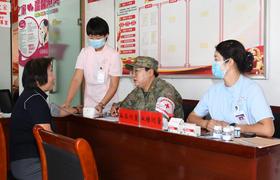 “联勤军医老区行”活动走进乌兰察布市